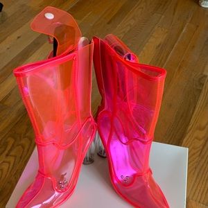 Neon Cowboy Boots.